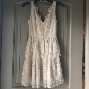 BCBG elegant lace dress